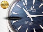 Omega Aqua Terra 150M SS VSF 1:1 Best Edition Blue Textured Dial on SS Bracelet A8500 Super Clone - Görsel 10