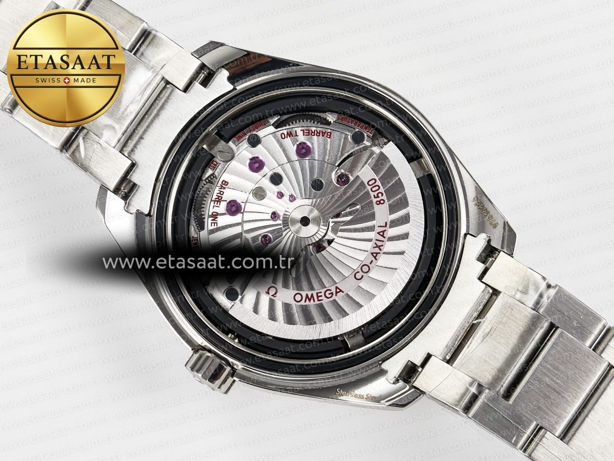 Omega Aqua Terra 150M SS VSF 1:1 Best Edition Blue Textured Dial on SS Bracelet A8500 Super Clone - Görsel 19