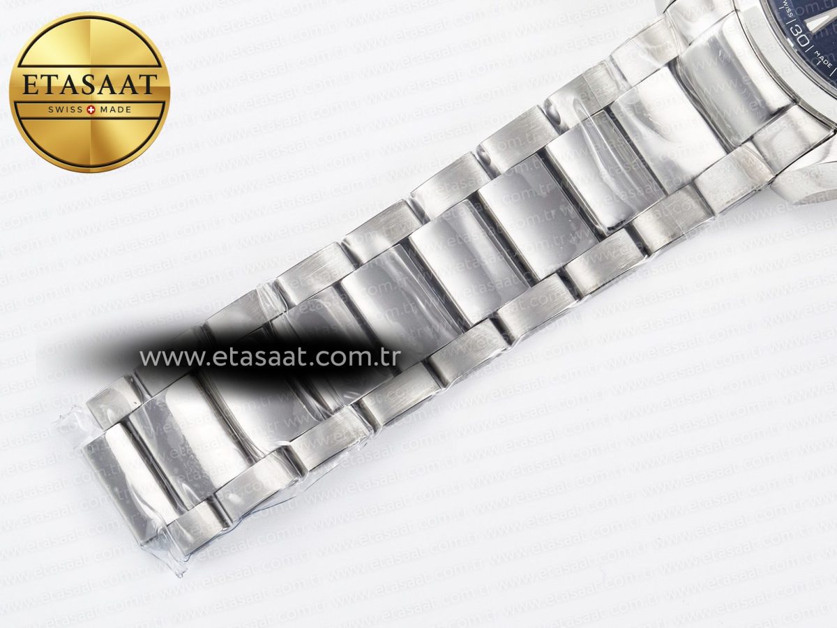 Omega Aqua Terra 150M SS VSF 1:1 Best Edition Blue Textured Dial on SS Bracelet A8500 Super Clone - Görsel 25