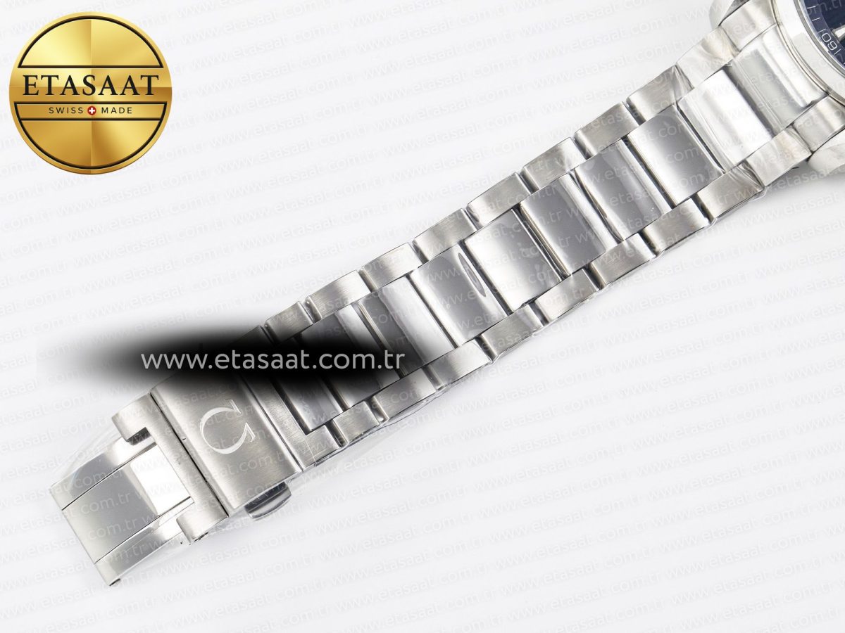 Omega Aqua Terra 150M SS VSF 1:1 Best Edition Blue Textured Dial on SS Bracelet A8500 Super Clone - Görsel 26