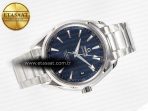 Omega Aqua Terra 150M SS VSF 1:1 Best Edition Blue Textured Dial on SS Bracelet A8500 Super Clone - Görsel 8