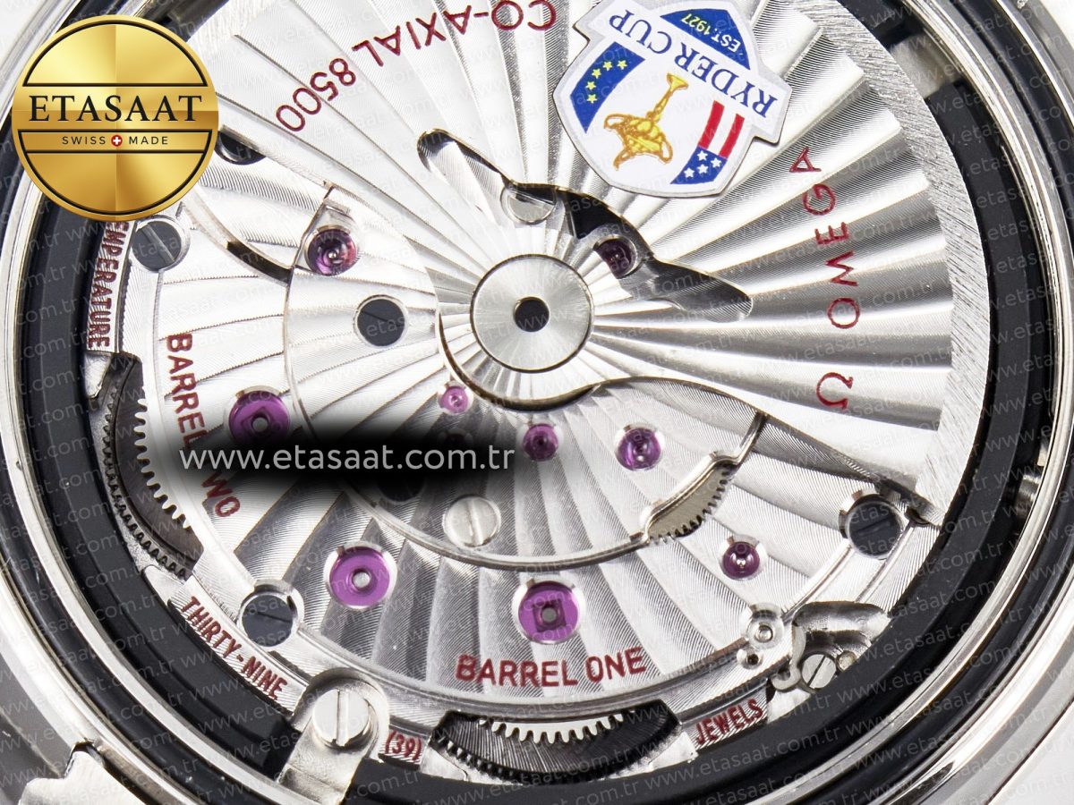 Omega Aqua Terra 150M SS VSF 1:1 Best Edition Silver Polka Dots Dial on SS Bracelet A8500 Super Clone - Görsel 21