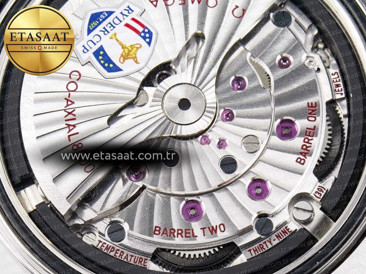 Omega Aqua Terra 150M SS VSF 1:1 Best Edition Silver Polka Dots Dial on SS Bracelet A8500 Super Clone - Görsel 22
