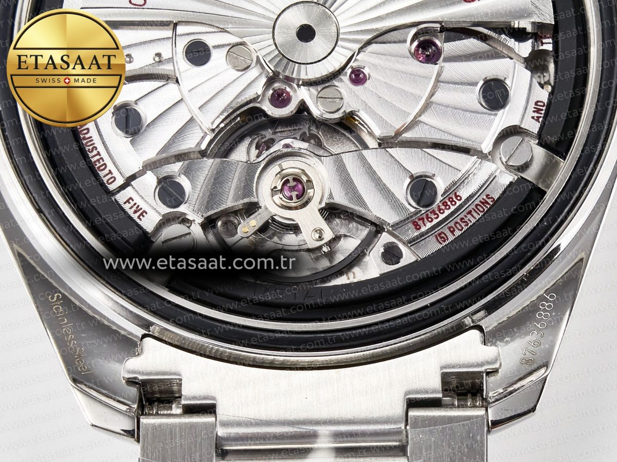 Omega Aqua Terra 150M SS VSF 1:1 Best Edition Silver Polka Dots Dial on SS Bracelet A8500 Super Clone - Görsel 23