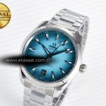Omega Aqua Terra 150M SS VSF 1:1 Best Edition Turquoise Dial on SS Bracelet A8900 Super Clone