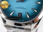 Omega Aqua Terra 150M SS VSF 1:1 Best Edition Turquoise Dial on SS Bracelet A8900 Super Clone - Görsel 11