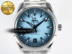 Omega Aqua Terra 150M SS VSF 1:1 Best Edition Turquoise Dial on SS Bracelet A8900 Super Clone - Görsel 4