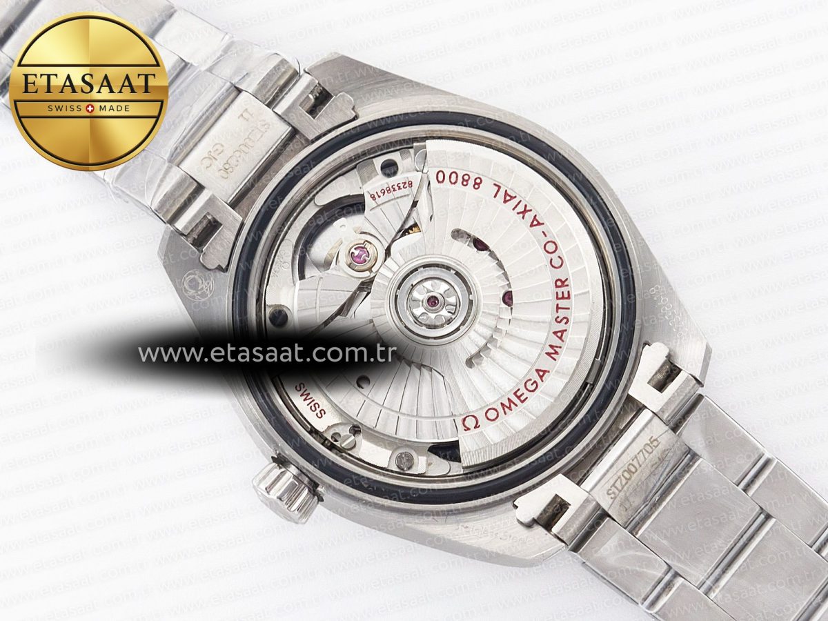 Omega Aqua Terra 150M SS VSF 1:1 Best Edition White Dial SS Hand on SS Bracelet A8800 - Görsel 17