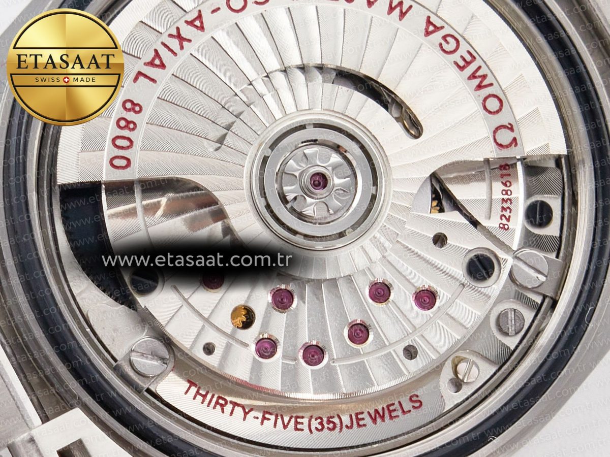 Omega Aqua Terra 150M SS VSF 1:1 Best Edition White Dial SS Hand on SS Bracelet A8800 - Görsel 21