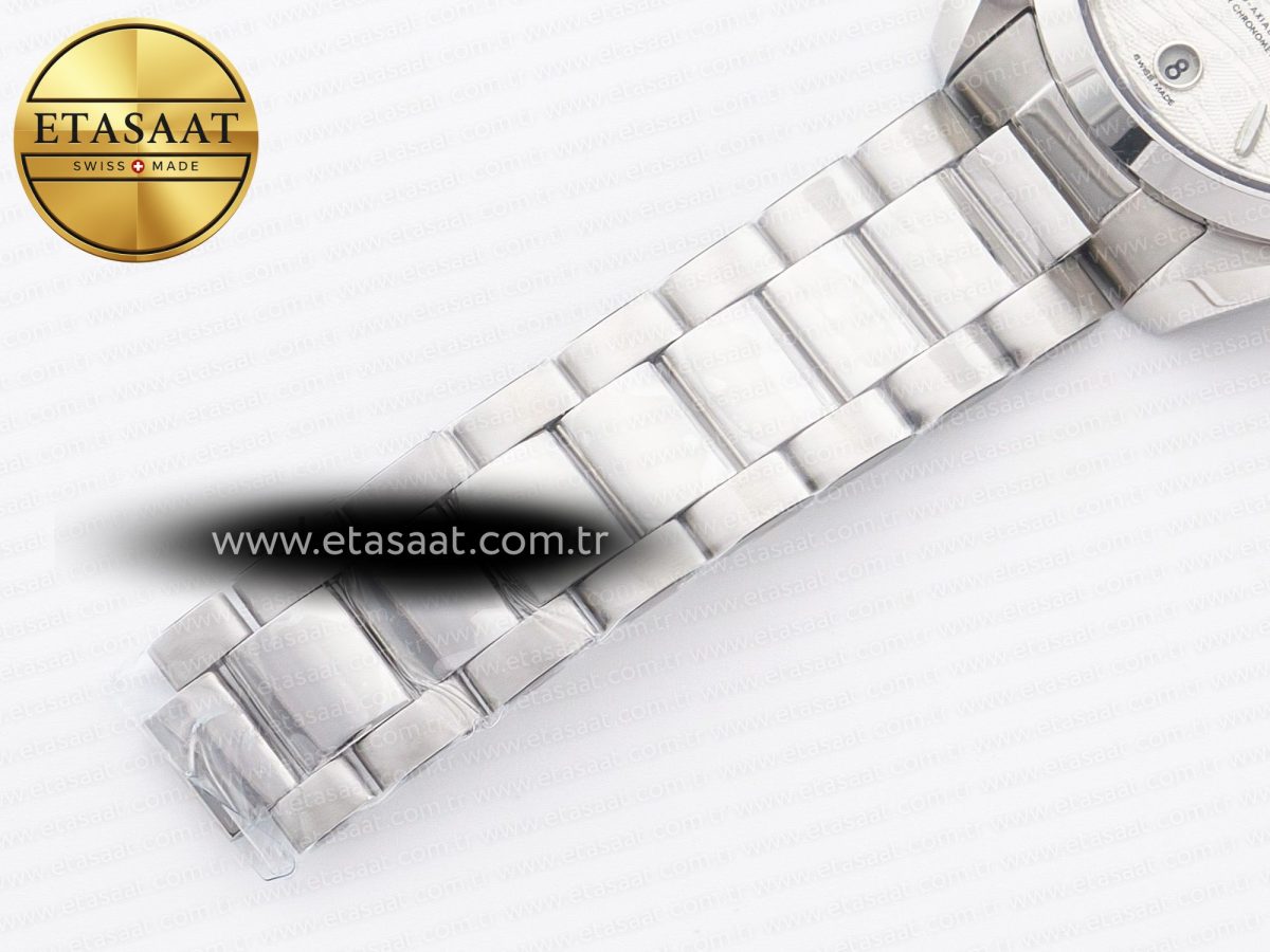 Omega Aqua Terra 150M SS VSF 1:1 Best Edition White Dial SS Hand on SS Bracelet A8800 - Görsel 24