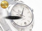 Omega Aqua Terra 150M SS VSF 1:1 Best Edition White Dial SS Hand on SS Bracelet A8800 - Görsel 5