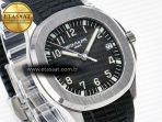 Patek Philippe Aquanaut 5167 40mm SS 3KF 1:1 Best Edition Black Dial on Black Rubber Strap A330 Super Clone V3 - Görsel 5