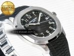 Patek Philippe Aquanaut 5167 40mm SS 3KF 1:1 Best Edition Black Dial on Black Rubber Strap A330 Super Clone V3 - Görsel 7