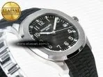 Patek Philippe Aquanaut 5167 40mm SS 3KF 1:1 Best Edition Black Dial on Black Rubber Strap A330 Super Clone V3 - Görsel 7