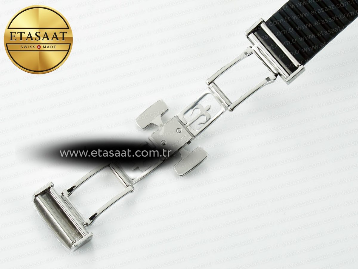 Patek Philippe Aquanaut 5167A SS 3KF 1:1 Best Edition Black Dial on Black Rubber Strap A324 Super Clone（New clasp） - Görsel 27