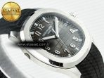 Patek Philippe Aquanaut 5167A SS 3KF 1:1 Best Edition Black Dial on Black Rubber Strap A324 Super Clone（New clasp） - Görsel 7