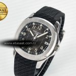 Patek Philippe Aquanaut 5167A SS ZF 1:1 Best Edition Black Dial on Black Rubber Strap 26-330