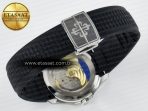 Patek Philippe Aquanaut 5167A SS ZF 1:1 Best Edition Black Dial on Black Rubber Strap 26-330 - Görsel 15