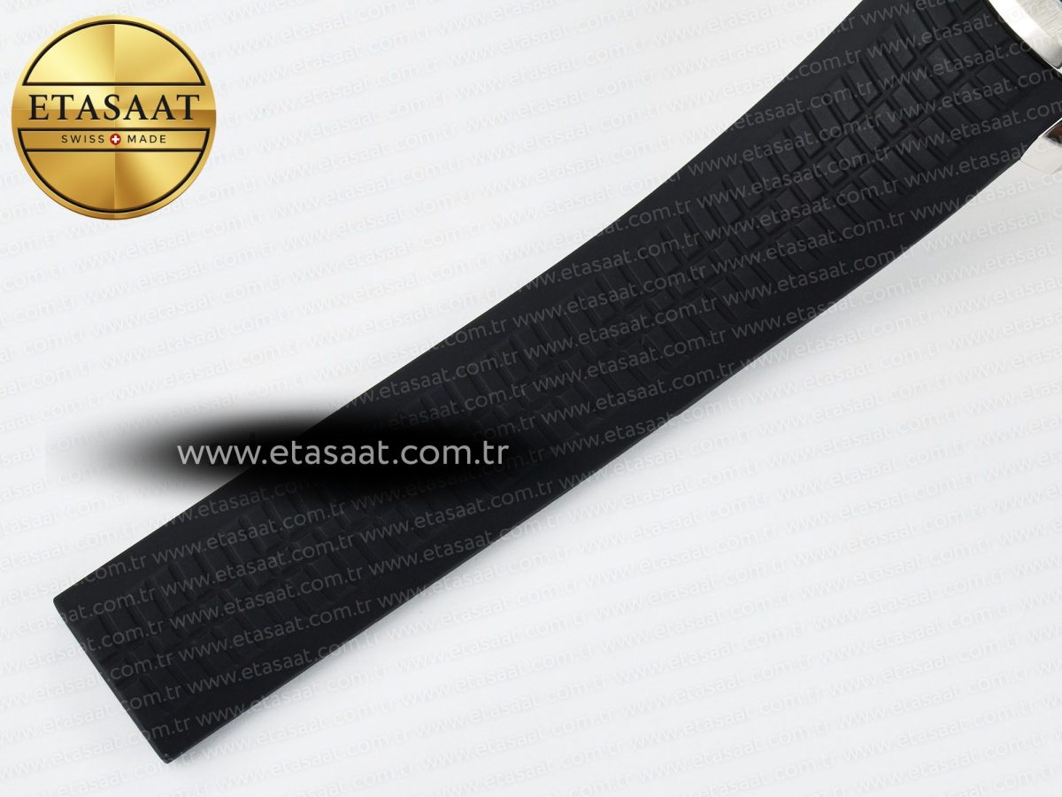 Patek Philippe Aquanaut 5167A SS ZF 1:1 Best Edition Black Dial on Black Rubber Strap 26-330 - Görsel 24