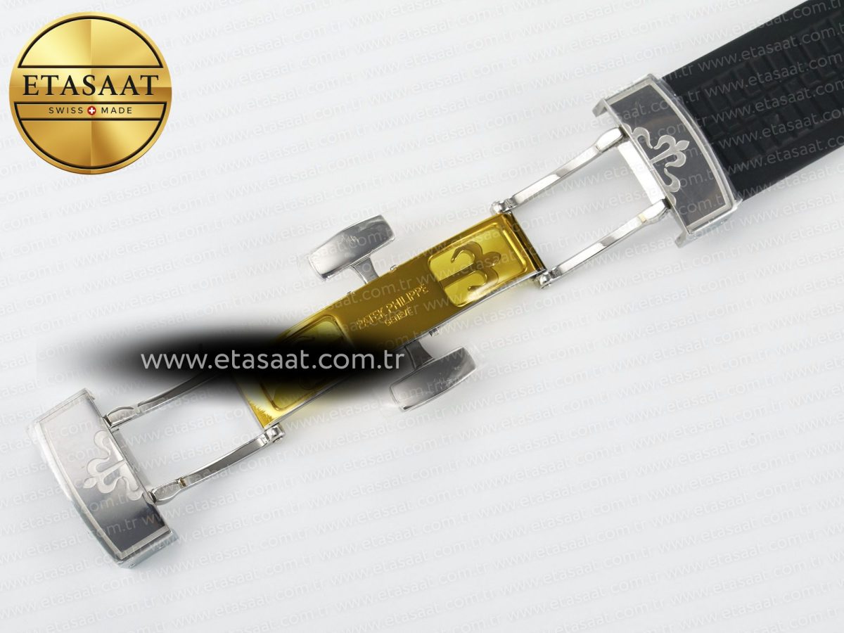 Patek Philippe Aquanaut 5167A SS ZF 1:1 Best Edition Black Dial on Black Rubber Strap 26-330 - Görsel 27