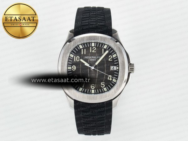 Patek Philippe Aquanaut 5167A ZF Siyah Kadran 26-330 Eta Saat Eta Saat - 1:1 Süper Klon Replika Saat