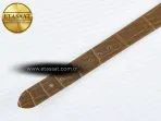 Cartier Baignoire De Cartier YG DRF 1:1 Best Edition Silver Dial on Brown Leather Strap Swiss Quartz - Görsel 16