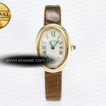 Cartier Baignoire De Cartier YG Drf Gümüş Kadran Quartz Eta Saat - Görsel 3 - 1:1 Süper Klon Saat