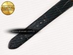Cartier Ballon Blanc De Cartier 30mm RG DRF 1:1 Best Edition Silvered Texture Dial on Black Leather Strap Ronda Quartz - Görsel 16