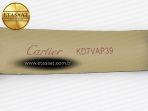 Cartier Ballon Blanc De Cartier 30mm RG DRF 1:1 Best Edition Silvered Texture Dial on Black Leather Strap Ronda Quartz - Görsel 19