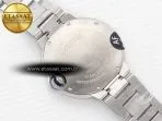 Cartier Ballon Bleu 33mm SS AF 1:1 Best Edition Pink Dial on SS Bracelet SEIKO NH05A - Görsel 13