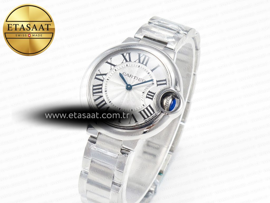 ballon bleu 33mm ss af 11 best edition white textured dial on ss bracelet ronda quartz1