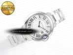 Cartier Ballon Bleu White Textured Dial Quartz - Görsel 8