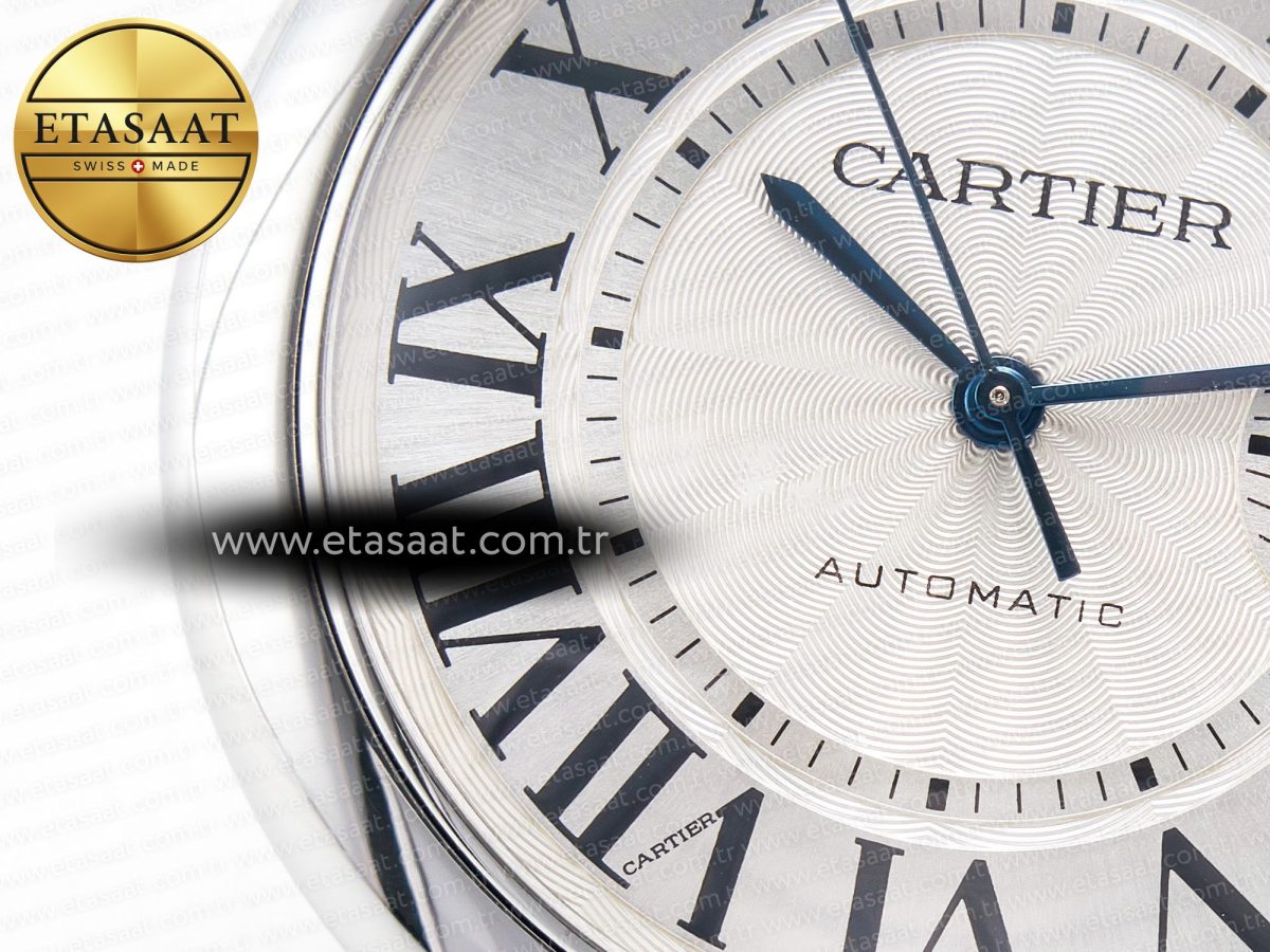 Cartier Ballon Bleu 42mm SS AF 1:1 Best Edition White Texture Dial on SS Bracelet A2824 V5 - Görsel 10