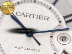 Cartier Ballon Bleu 42mm SS AF 1:1 Best Edition White Texture Dial on SS Bracelet A2824 V5 - Görsel 11
