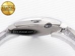 Cartier Ballon Bleu 42mm SS AF 1:1 Best Edition White Texture Dial on SS Bracelet A2824 V5 - Görsel 14