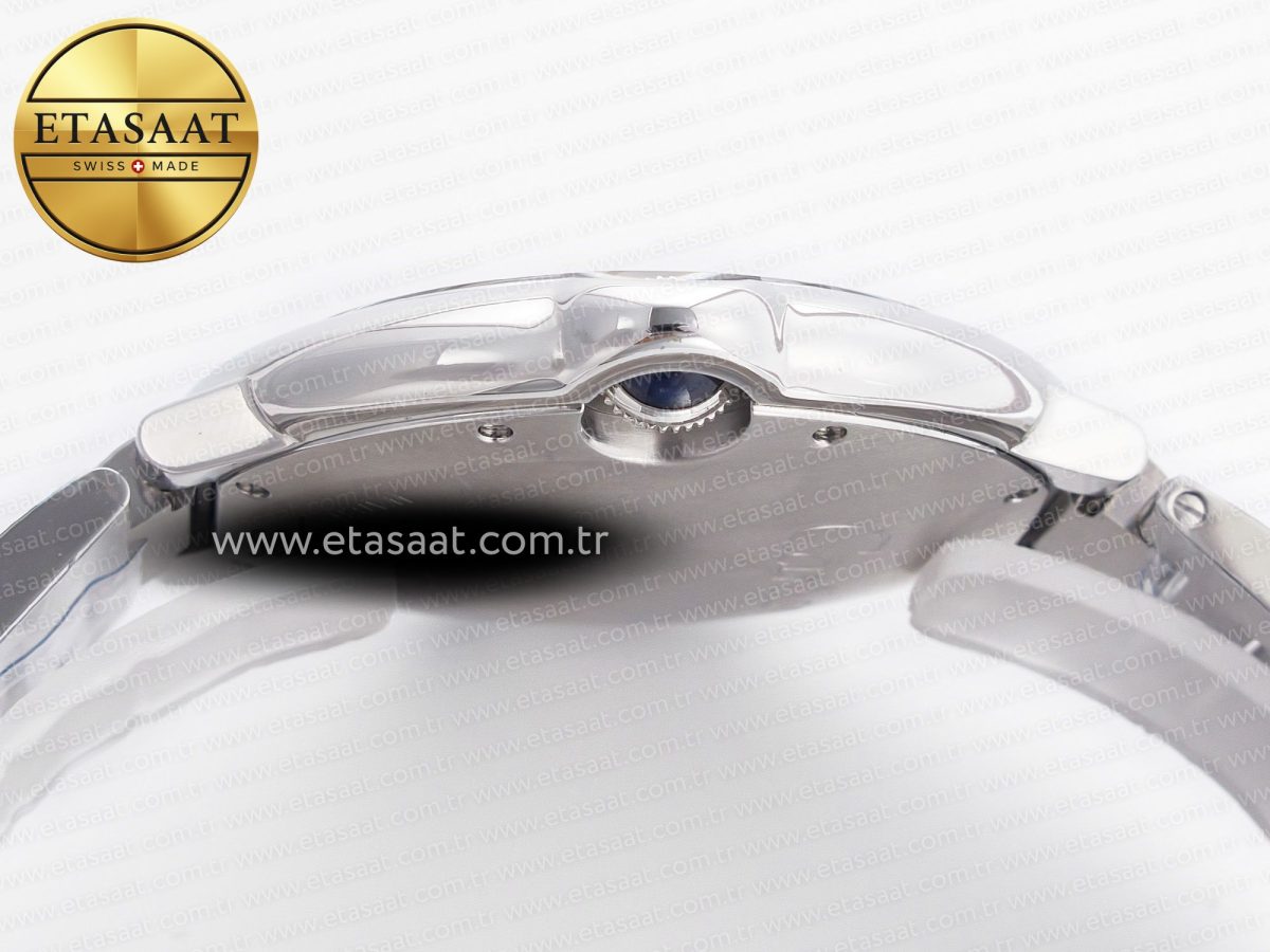 Cartier Ballon Bleu 42mm SS AF 1:1 Best Edition White Texture Dial on SS Bracelet A2824 V5 - Görsel 15