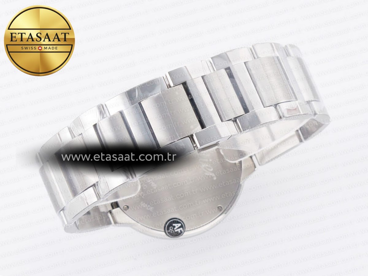 Cartier Ballon Bleu 42mm SS AF 1:1 Best Edition White Texture Dial on SS Bracelet A2824 V5 - Görsel 16