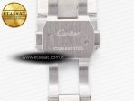 Cartier Ballon Bleu 42mm SS AF 1:1 Best Edition White Texture Dial on SS Bracelet A2824 V5 - Görsel 22