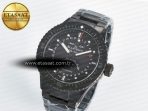 Blancpain Bathyscaphe 43mm Ceramic DDDF 1:1 Best Edition Gray Dial on Ceramic Bracelet A6654