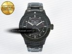 Blancpain Bathyscaphe 43mm Ceramic DDDF 1:1 Best Edition Gray Dial on Ceramic Bracelet A6654 - Görsel 3
