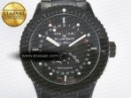Blancpain Bathyscaphe 43mm Ceramic DDDF 1:1 Best Edition Gray Dial on Ceramic Bracelet A6654 - Görsel 4