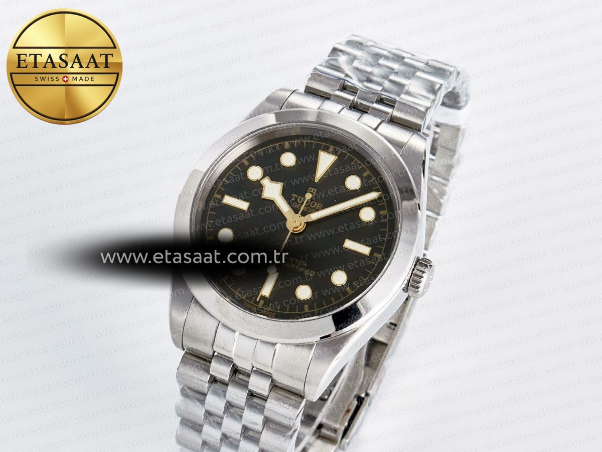 Tudor Black Bay 39mm SS KRF 1:1 Best Edition Anthracite Dial on Jubilee Bracelet A2824 - Görsel 1