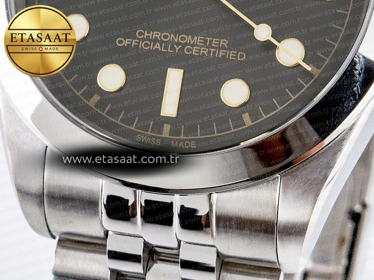 Tudor Black Bay 39mm SS KRF 1:1 Best Edition Anthracite Dial on Jubilee Bracelet A2824 - Görsel 12