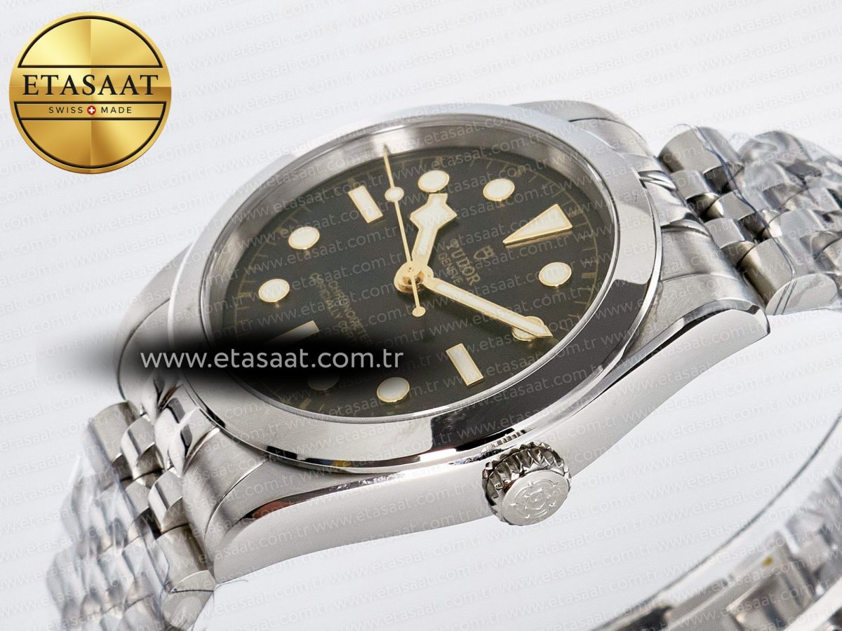 Tudor Black Bay 39mm SS KRF 1:1 Best Edition Anthracite Dial on Jubilee Bracelet A2824 - Görsel 6