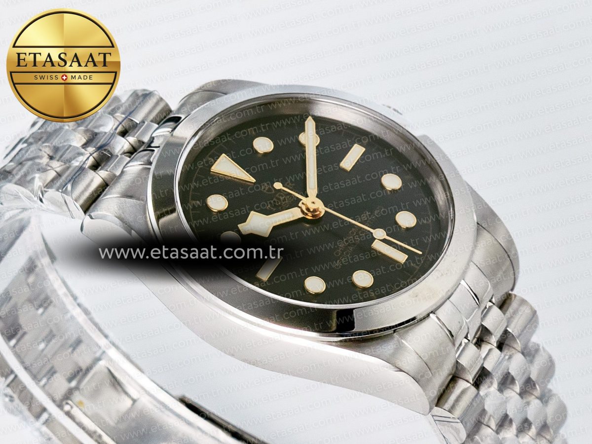 Tudor Black Bay 39mm SS KRF 1:1 Best Edition Anthracite Dial on Jubilee Bracelet A2824 - Görsel 7