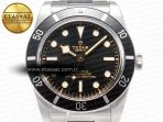Tudor Black Bay 54 37mm SS ZF 1:1 Best Edition Black Dial on SS Bracelet A2824 - Görsel 4