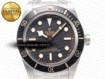 Tudor Black Bay 58 39mm SS ZF 1:1 Best Edition Black Dial on SS Bracelet A2824 - Görsel 4