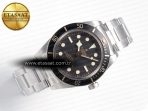 Tudor Black Bay 58 39mm SS ZF 1:1 Best Edition Black Dial on SS Bracelet A2824 - Görsel 8