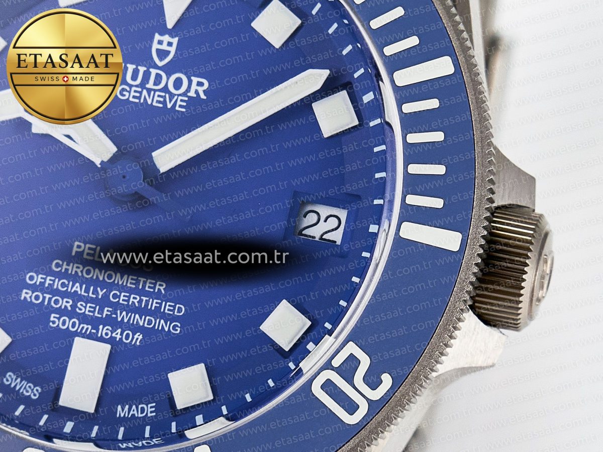 Tudor Blue Pelagos XF 1:1 Best Edition on Titanium Bracelet A2824 V5 - Görsel 12