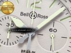 Bell Ross BR 03-94 Horolum Chronograph 1:1 Best Edition Brown Dial on Leather Strap Asia 7750 - Görsel 11